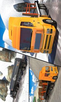 Up Hill Snow Truck Driver游戲截圖5