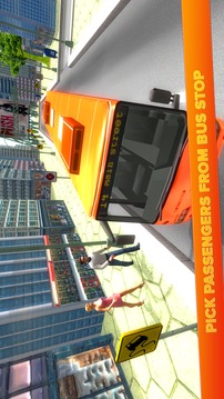 City Tourist Bus Driving 3D游戏截图1