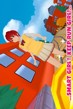 Anime Girl Subway Train Run游戲截圖2