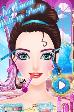 Ice Queen Make Up Party游戲截圖4