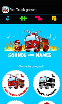 Fire Truck games for kids lite游戲截圖4
