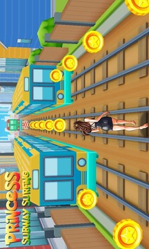 Princess Subway Surfing游戲截圖1