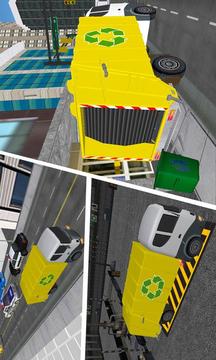 City Garbage Dump Truck Driver游戲截圖3