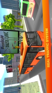City Tourist Bus Driving 3D游戏截图4