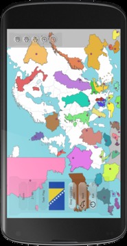 Europe Map Puzzle Free游戲截圖1