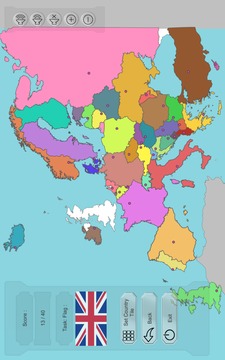 Europe Map Puzzle Free游戲截圖4