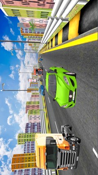 Highway Traffic Truck Racer 3D游戲截圖2
