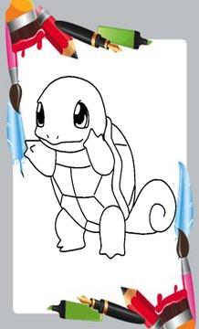 Super Heros Coloring Book游戲截圖3