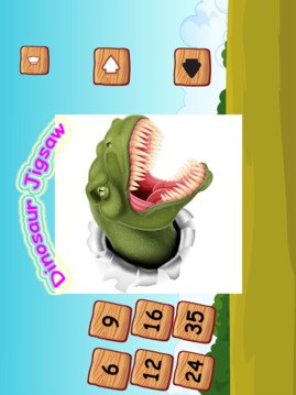 Cute Dino Train Jigsaw Puzzles游戲截圖5