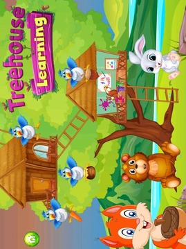 Kids Treehouse Learning Games游戲截圖1