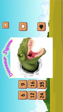 Cute Dino Train Jigsaw Puzzles游戲截圖2