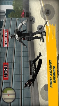 Flying Superhero Raven 3D游戲截圖3