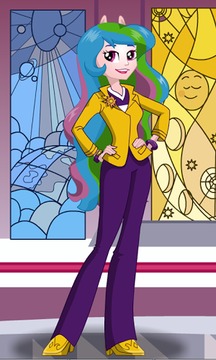 Princess Celestia dress up游戲截圖1
