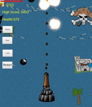 Pirate Ship Blaster Game游戲截圖3