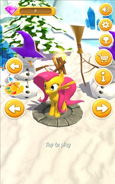 Little Pony Winter Fun游戲截圖1