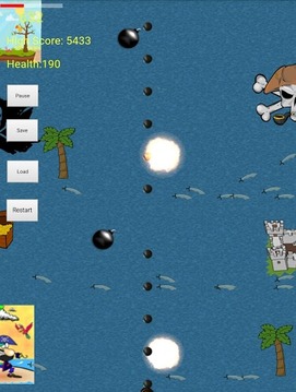 Pirate Ship Blaster Game游戲截圖4