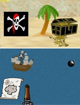 Pirate Ship Blaster Game游戲截圖2