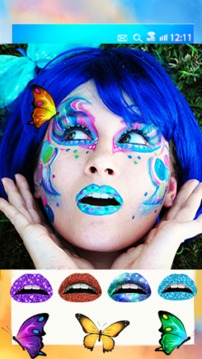 Sprinkles lips! Fantasy Makeup游戲截圖5