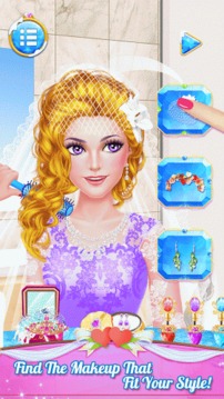 Snow Wedding Spa & Salon Game游戲截圖3