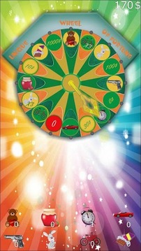 Unique Wheel of Fortune游戲截圖2