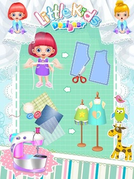 Little Kids Designer-girl game游戲截圖3
