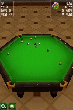 3D台球 Pool Break Pro 180游戏截图2