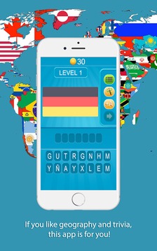 Nation Flags Quiz游戲截圖3