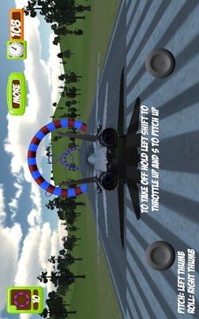 3D Flight Sim: Rings游戲截圖2