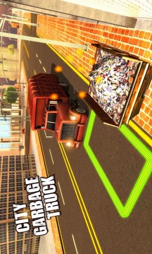 4x4 City Garbage Truck Driver游戲截圖1