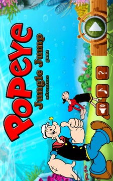 Papaye Jungle Jump Spinach游戲截圖1