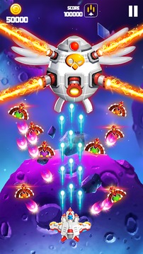 Chicken Shooter: Crazy Invader游戲截圖1