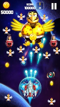 Chicken Shooter: Crazy Invader游戲截圖4
