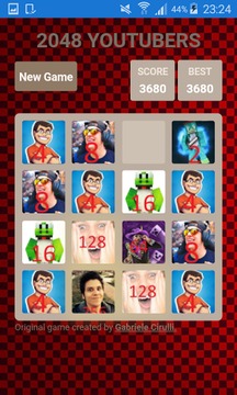 2048 YOUTUBERS游戲截圖5