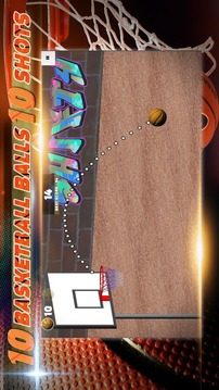 Best Basketball Shot Slam Dunk游戲截圖4