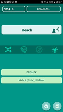 ?ngilizce Kelime Bilgini S?na游戲截圖4