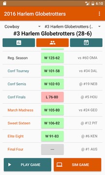 College Hoops Coach游戲截圖1