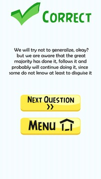 Trivial Quiz of Boys游戲截圖4