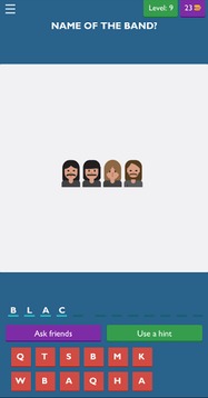 Guess the Band - Emoji游戲截圖5