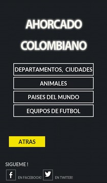 Ahorcado Colombiano游戲截圖3
