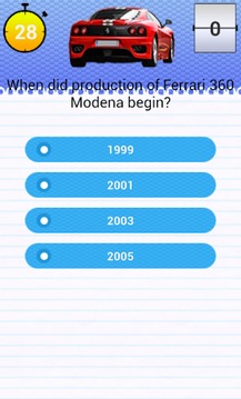 Quiz for Ferrari 360 Fans游戲截圖3