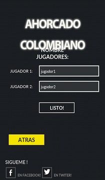 Ahorcado Colombiano游戲截圖4