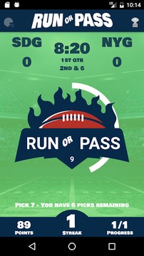 Run Or Pass游戲截圖3