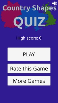 Country Shapes QUIZ游戲截圖1