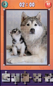 Dog Jigsaw Puzzles游戲截圖1