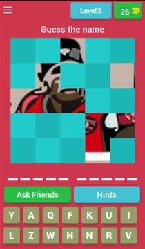 Guess the Falcons Players游戲截圖3