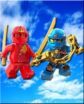 Warrior NinjaGO Shadow Puzzle游戲截圖2