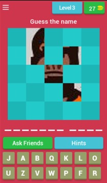 Guess the Falcons Players游戲截圖4