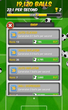 Football Clicker - Click Game游戲截圖2