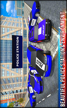 Police Car Transporter Truck游戲截圖1