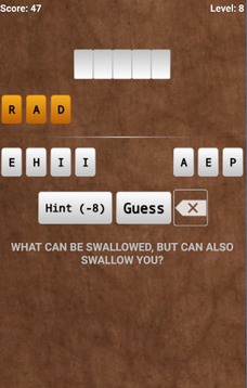 Word Game - Riddles游戲截圖2